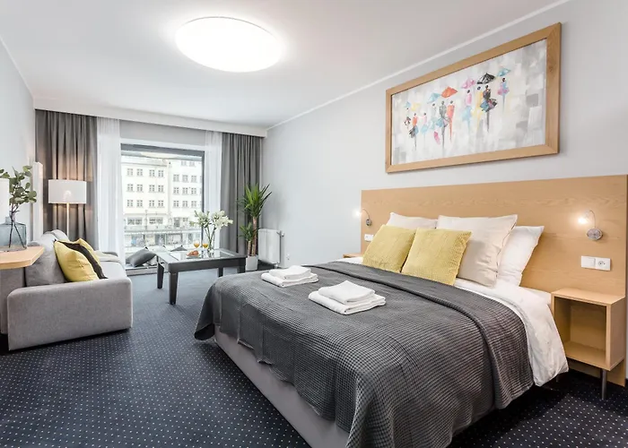 アパートホテル Deo Plaza Riverside Residences By Noclegi Renters グダニスク